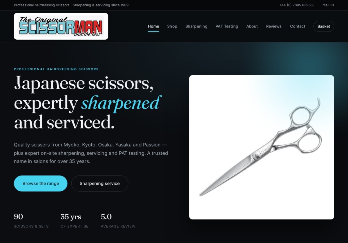 Screenshot of The Original Scissorman
